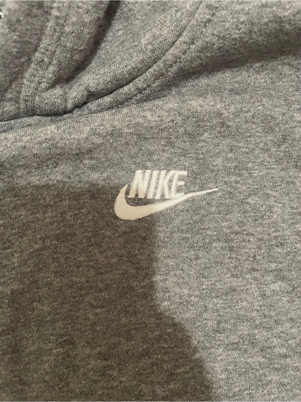 Nike Boys Gray Hoodie Sweater